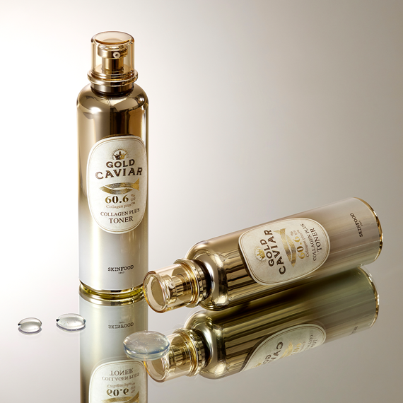 SKINFOOD Gold Caviar Collagen Plus Toner 120ml disponible sur Ma petite Coree, ton Eshop 100% K-beauty en direct de Seoul