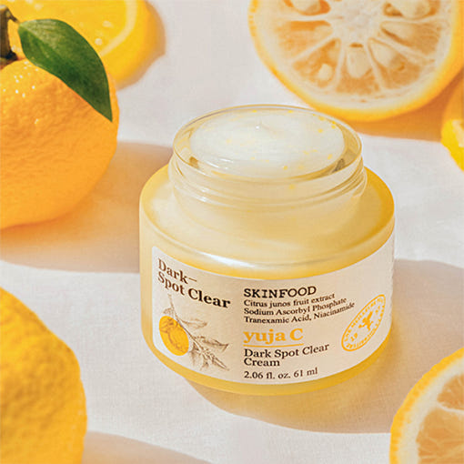 SKINFOOD Yuja C Dark Spot Clear Cream 61ml disponible sur Ma petite Coree, ton Eshop 100% K-beauty en direct de Seoul