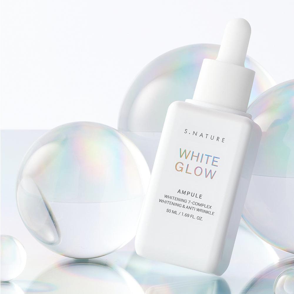 S.NATURE White Glow Ampoule 50ml disponible sur Ma petite Coree, ton Eshop 100% K-beauty en direct de Seoul