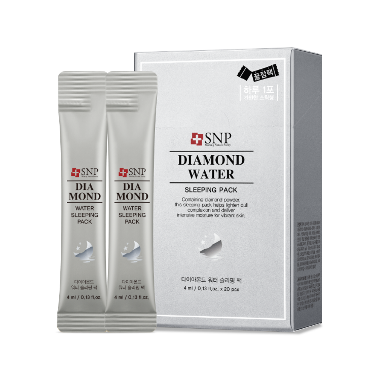 SNP BEAUTY Diamond Water Sleeping Pack 4ml*20ea