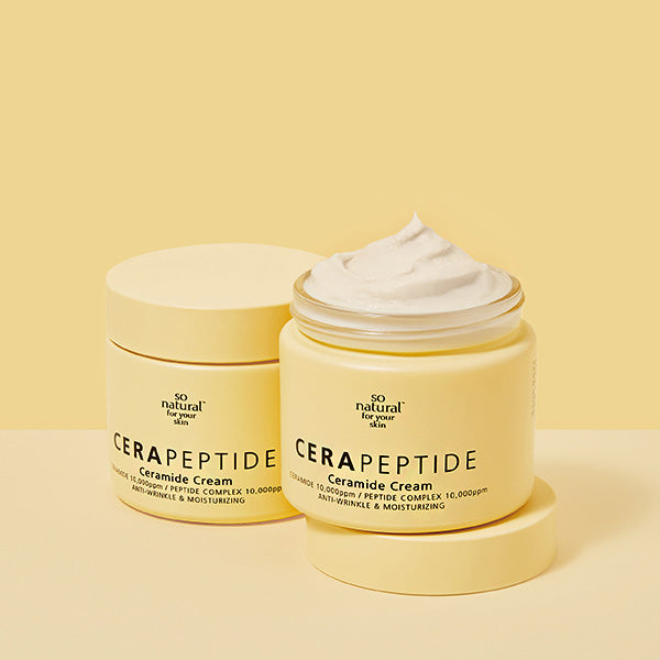 SO NATURAL Ceramide Cream 70ml disponible sur Ma petite Coree, ton Eshop 100% K-beauty en direct de Seoul