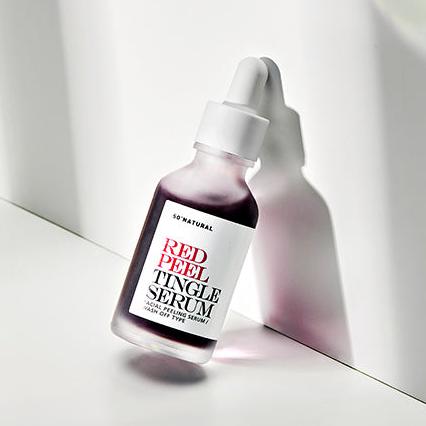 SO NATURAL Red Peel Tingle Serum 35ml disponible sur Ma petite Coree, ton Eshop 100% K-beauty en direct de Seoul