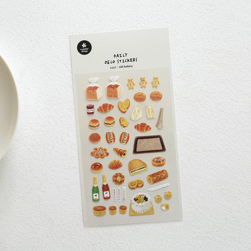 SUATELIER Old Bakery Stickers disponible sur Ma petite Coree, ton Eshop 100% K-beauty en direct de Seoul