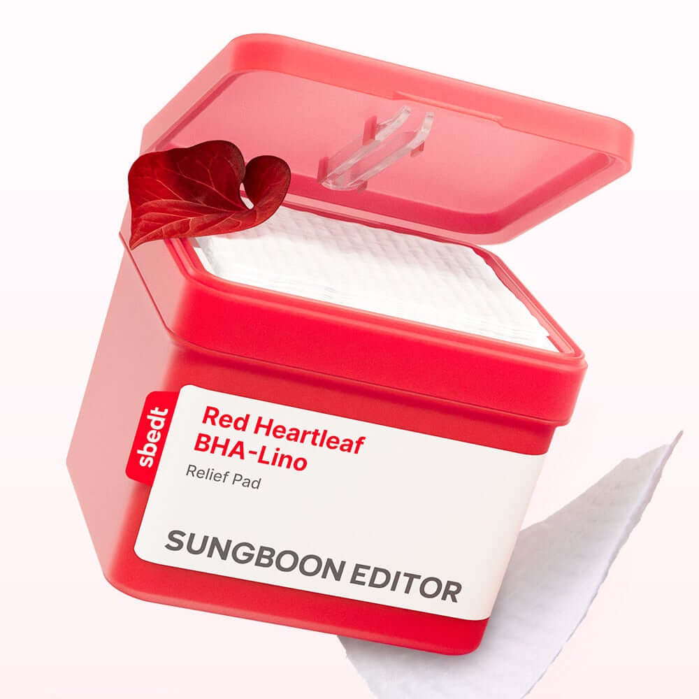SUNGBOONEDITOR Red Eoseongcho BHA Rhino Relief Pad 60 ea