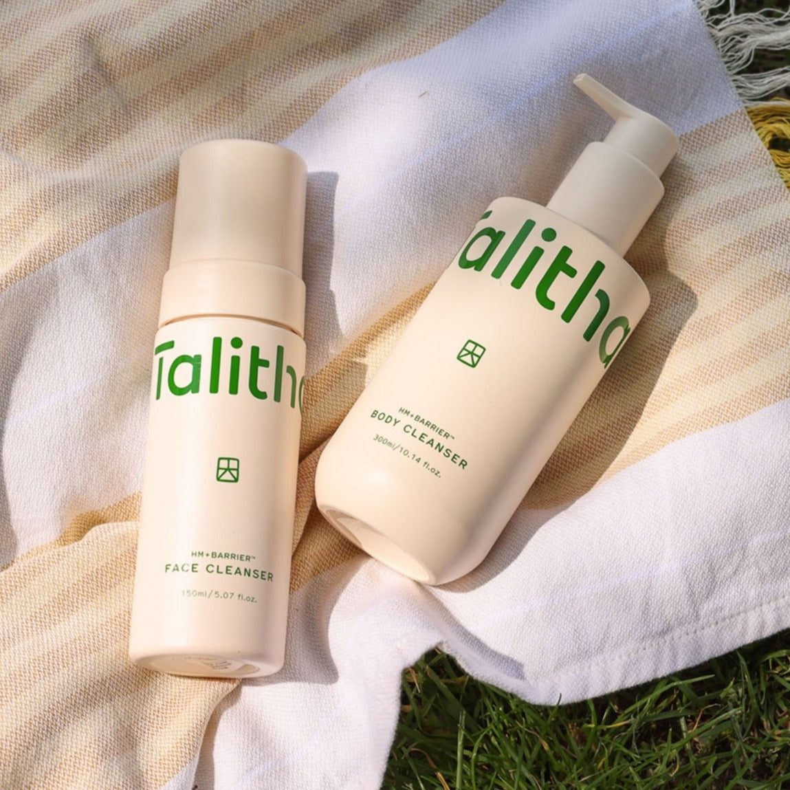 TALITHA KOUM HM+ Barrier Cleanser Duo (Body Cleanser & Face Cleanser) disponible sur Ma petite Coree, ton Eshop 100% K-beauty en direct de Seoul