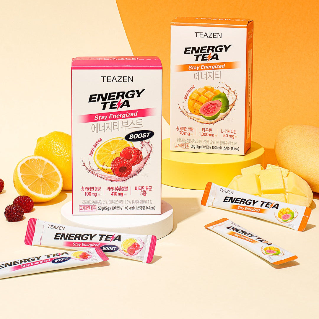 TEAZEN Energy Tea Boost 10 Sticks