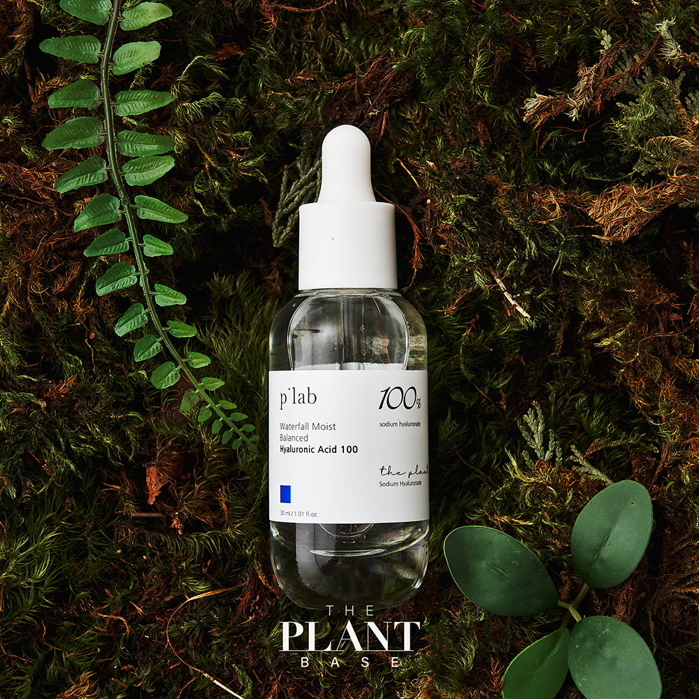THE PLANT BASE Waterfall Moist Balanced Hyaluronic Acid 100 30ml disponible sur Ma petite Coree, ton Eshop 100% K-beauty en direct de Seoul