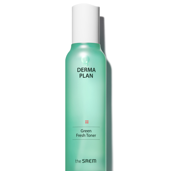THE SAEM Derma Plan Green Fresh Toner 155ml disponible sur Ma petite Coree, ton Eshop 100% K-beauty en direct de Seoul