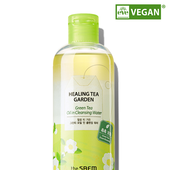 THE SAEM Healing Tea Garden Green Tea Oil In Cleansing Water 300ml