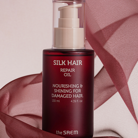 THE SAEM Silk Hair Repair Oil 130ml disponible sur Ma petite Coree, ton Eshop 100% K-beauty en direct de Seoul