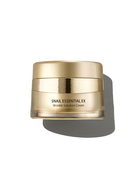 THE SAEM Snail Essential EX Wrinkle Solution Cream 50ml disponible sur Ma petite Coree, ton Eshop 100% K-beauty en direct de Seoul
