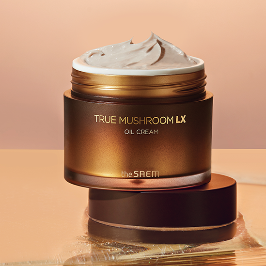 THE SAEM True Mushroom Lx Oil Cream 50ml disponible sur Ma petite Coree, ton Eshop 100% K-beauty en direct de Seoul
