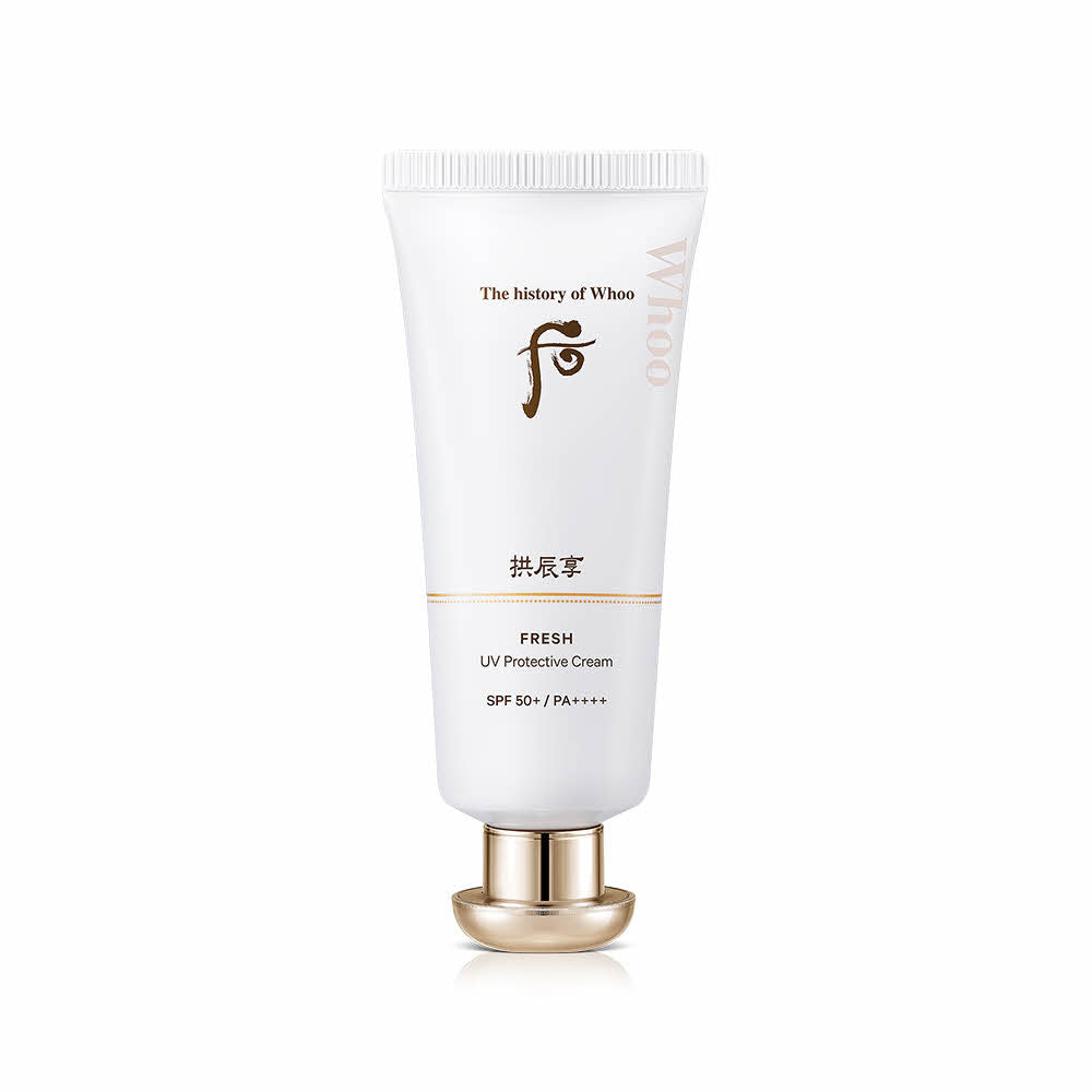 THE WHOO Gong Jun Hyang Fresh Sun Cream SPF50+PA++++ 60ml disponible sur Ma petite Coree, ton Eshop 100% K-beauty en direct de Seoul