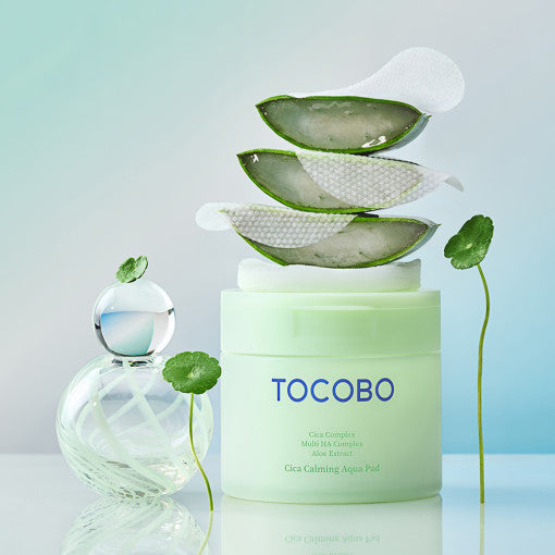 TOCOBO Cica Calming Aqua Pads 60p 160ml disponible sur Ma petite Coree, ton Eshop 100% K-beauty en direct de Seoul