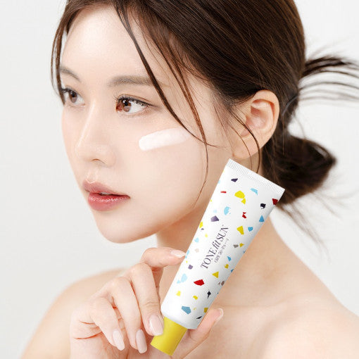 TONE FIT SUN Vegan Hydro Sun Cream 50ml SPF50+ PA++++ disponible sur Ma petite Coree, ton Eshop 100% K-beauty en direct de Seoul