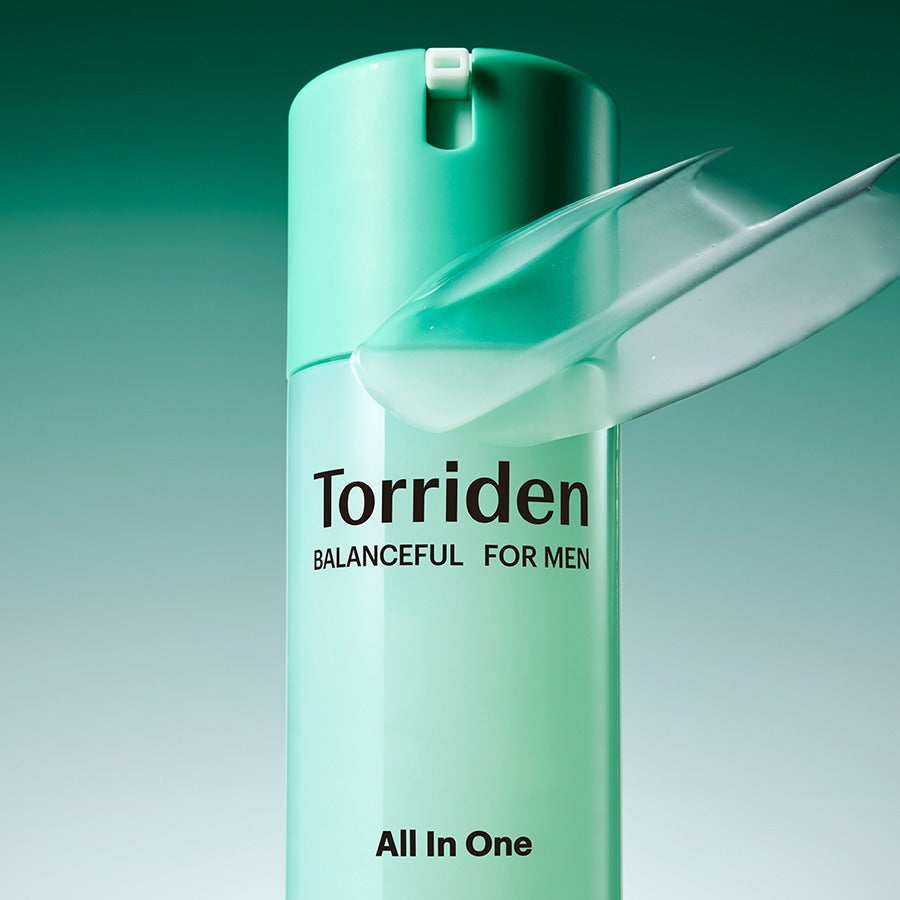 TORRIDEN Balanced For Men Cica Fresh All-in-One 200g, gel frais tout-en-un pour hommes, soin visage équilibrant et apaisant, 200g