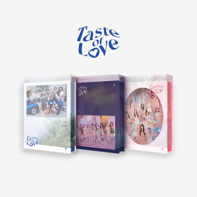 TWICE 10th Mini Album Taste of Love (Random Ver.) disponible sur Ma petite Coree, ton Eshop 100% K-beauty en direct de Seoul