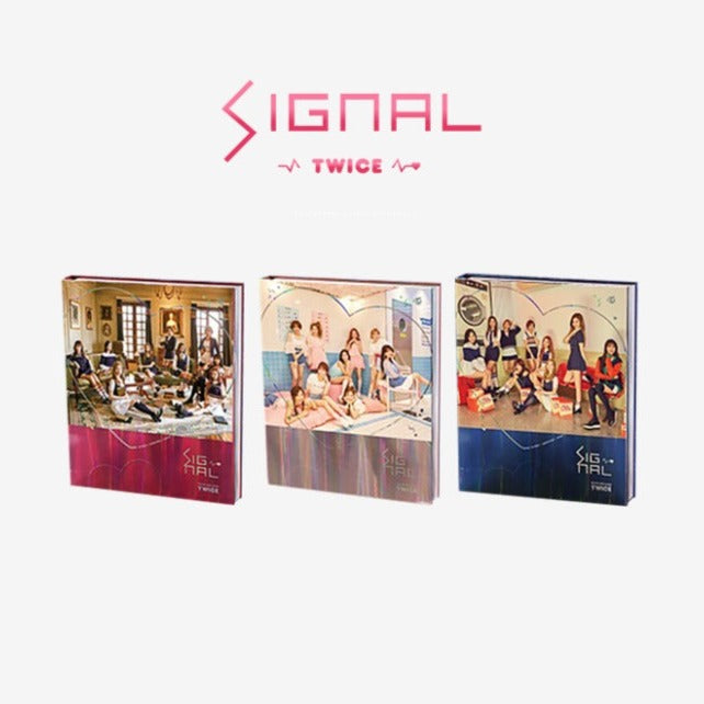 TWICE SIGNAL 4th Mini Album (Random Ver.) disponible sur Ma petite Coree, ton Eshop 100% K-beauty en direct de Seoul