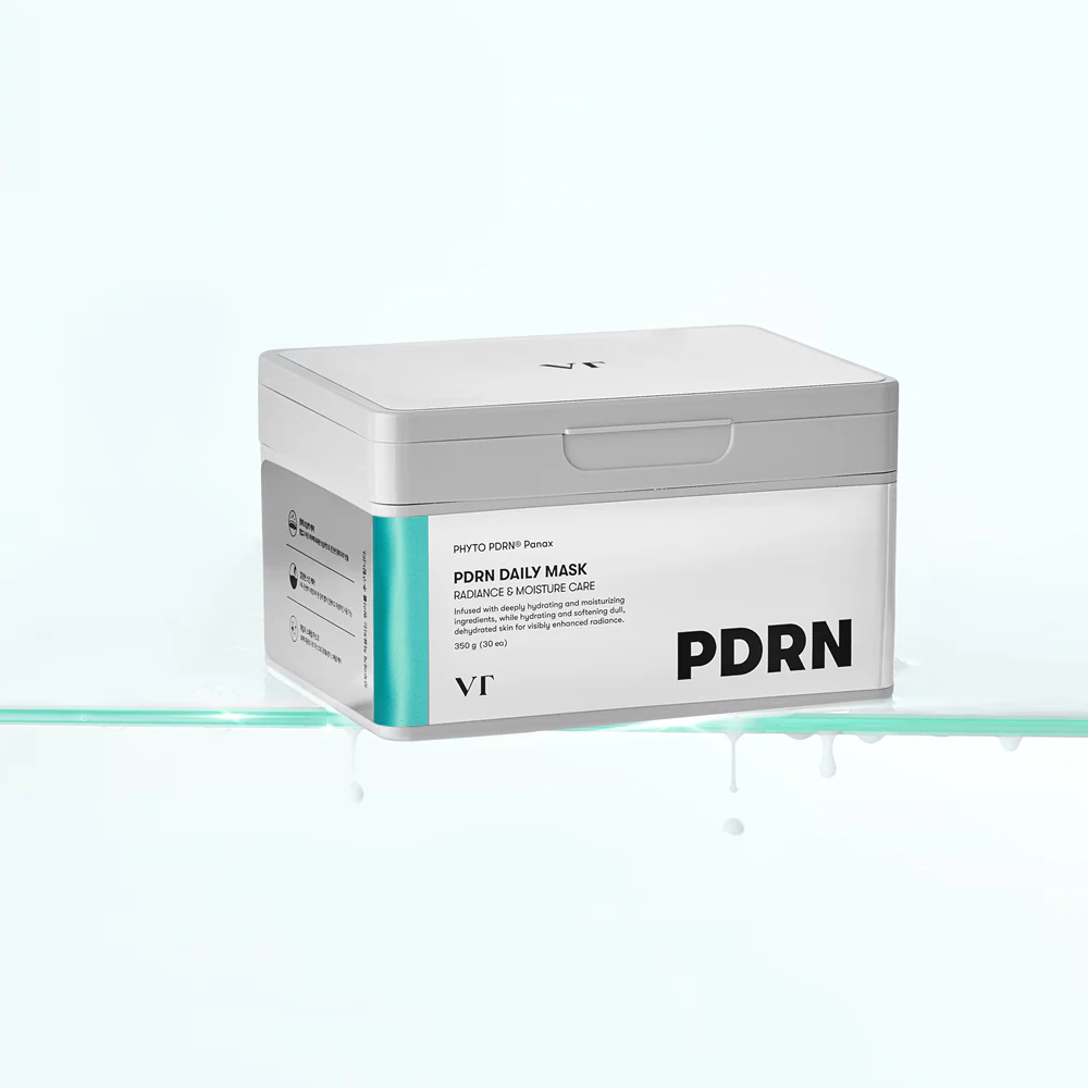 VT COSMETICS PDRN Daily Mask 30 Sheets de VT COSMETICS, boîte blanche sur fond clair, visuel produit
