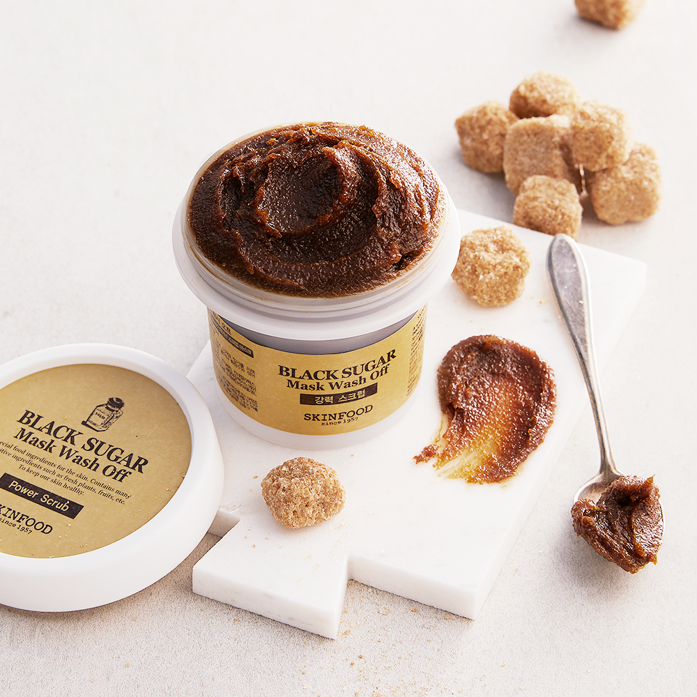 SKINFOOD Black Sugar Mask Wash Off 120g