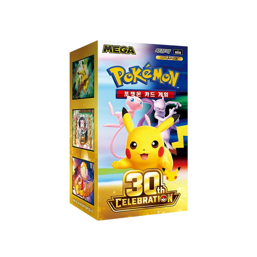 Pokémon TCG - Display 30th Celebration 20 boosters (Version Coréenne)