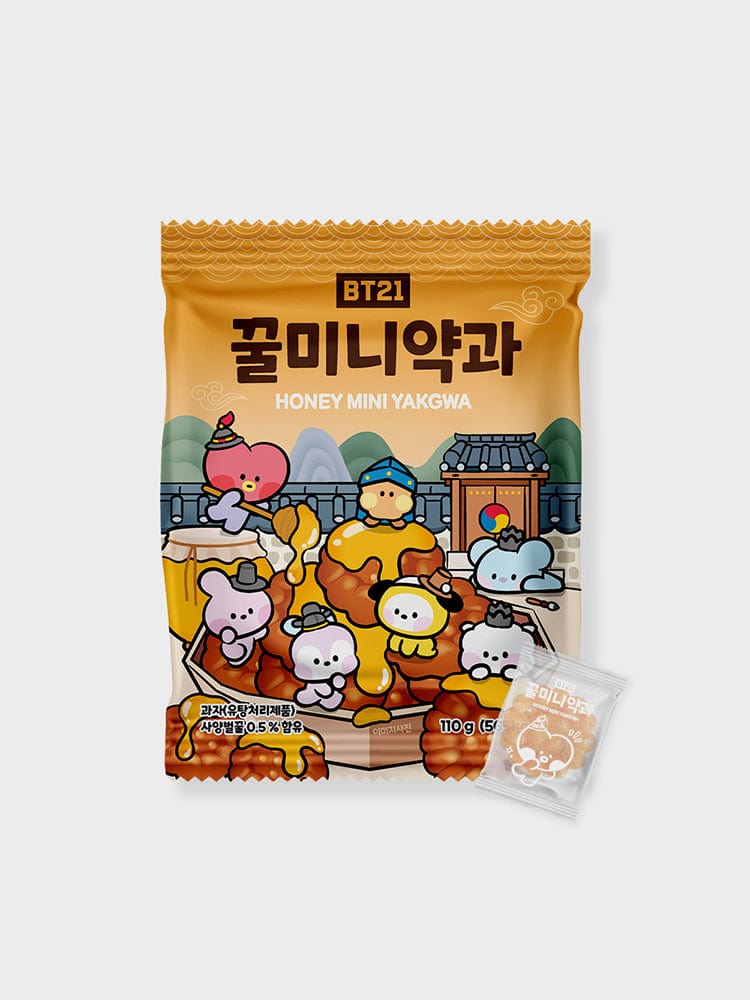 BT21 Honey Mini Yakgwa (Korean Honey Cookie)