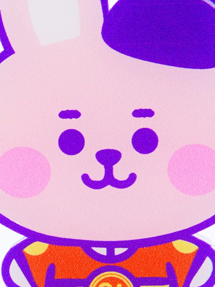 BT21 COOKY BABY MINI ACRYLIC STAND K-EDITION ver.2 : mini stand acrylique officiel LINE FRIENDS, personnage COOKY en gros plan