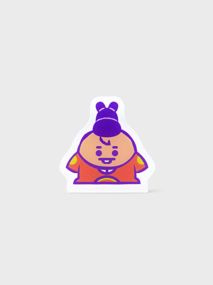 BT21 SHOOKY BABY MINI ACRYLIC STAND K-EDITION ver.2 : mini support acrylique officiel LINE FRIENDS avec SHOOKY en visuel