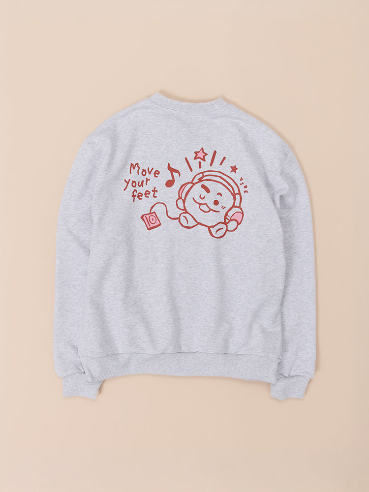 BT21 SHOOKY Basic Sweatshirt 2026 F/W