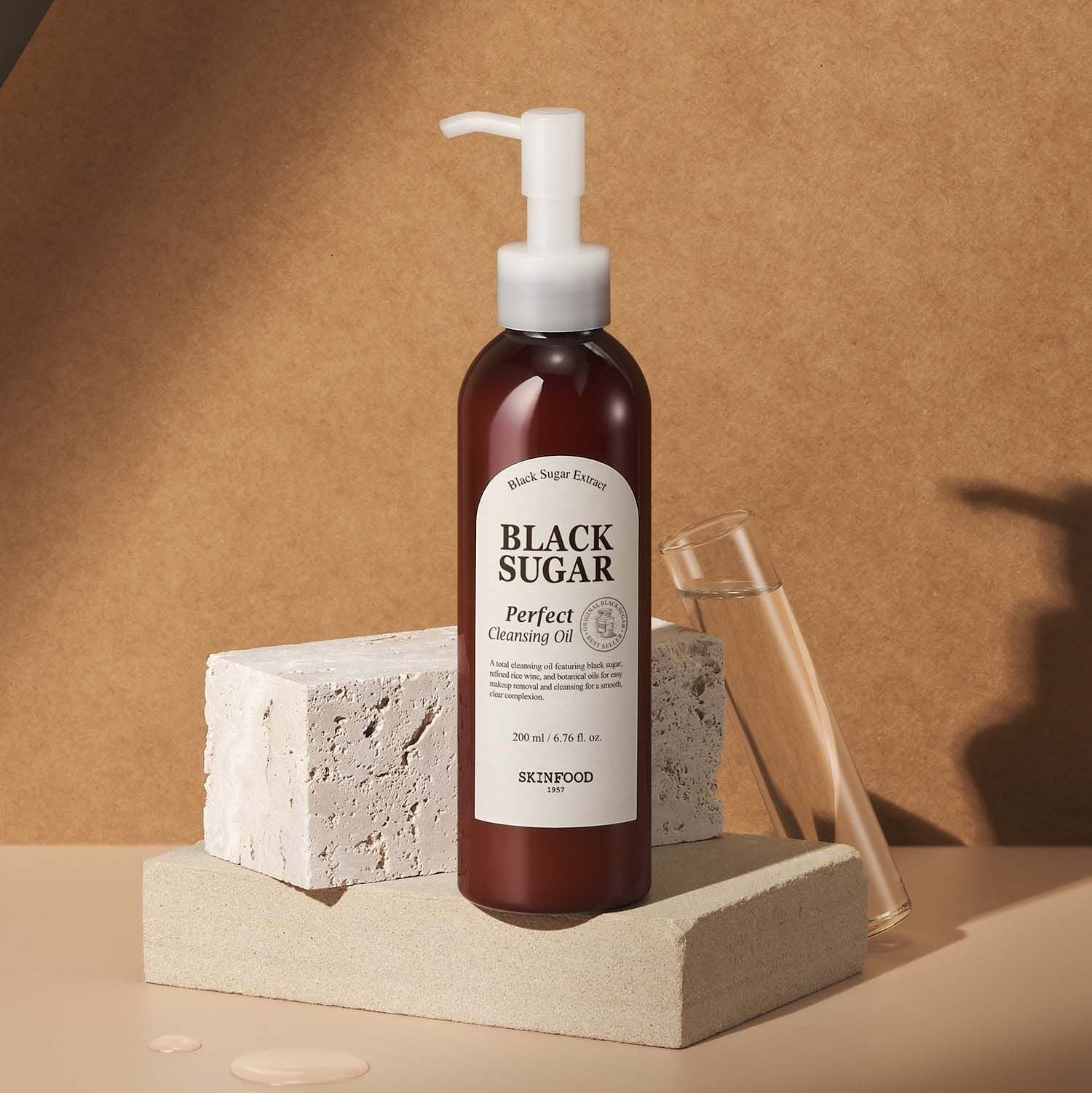 SKINFOOD Black Sugar Perfect Cleansing Oil 200ml