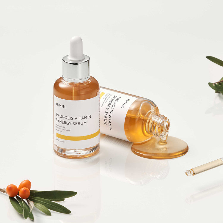 iUNIK Propolis Vitamin Synergy Serum 50ml disponible sur Ma petite Coree, ton Eshop 100% K-beauty en direct de Seoul