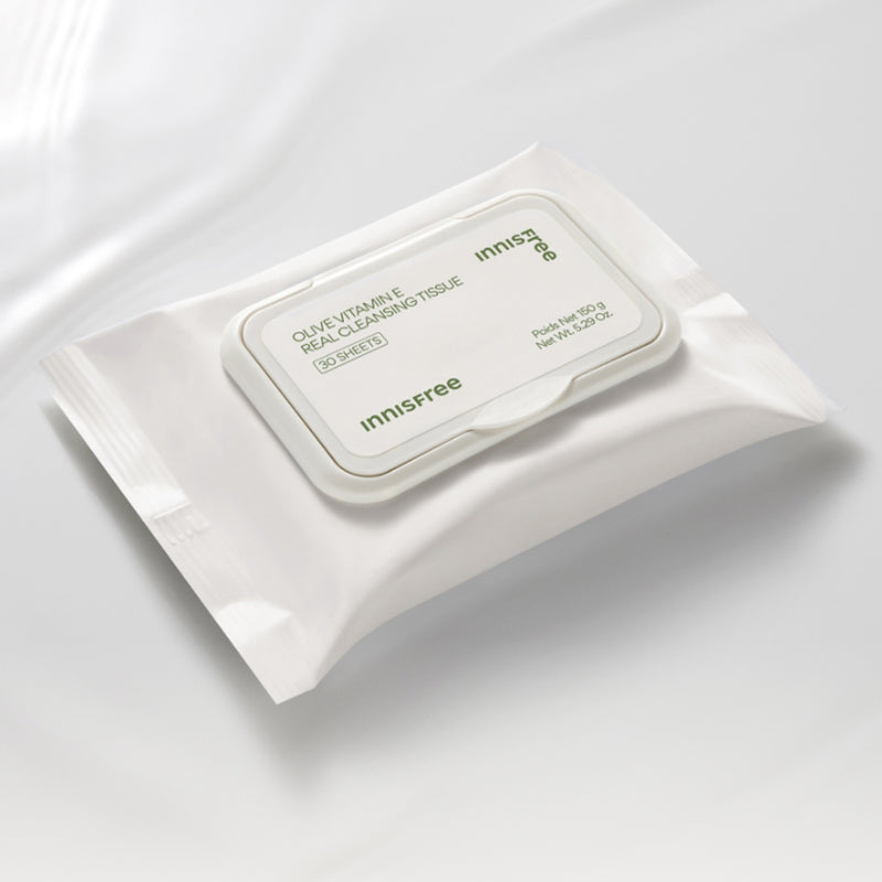 INNISFREE Olive Vitamin E Real Cleansing Tissue 30p
