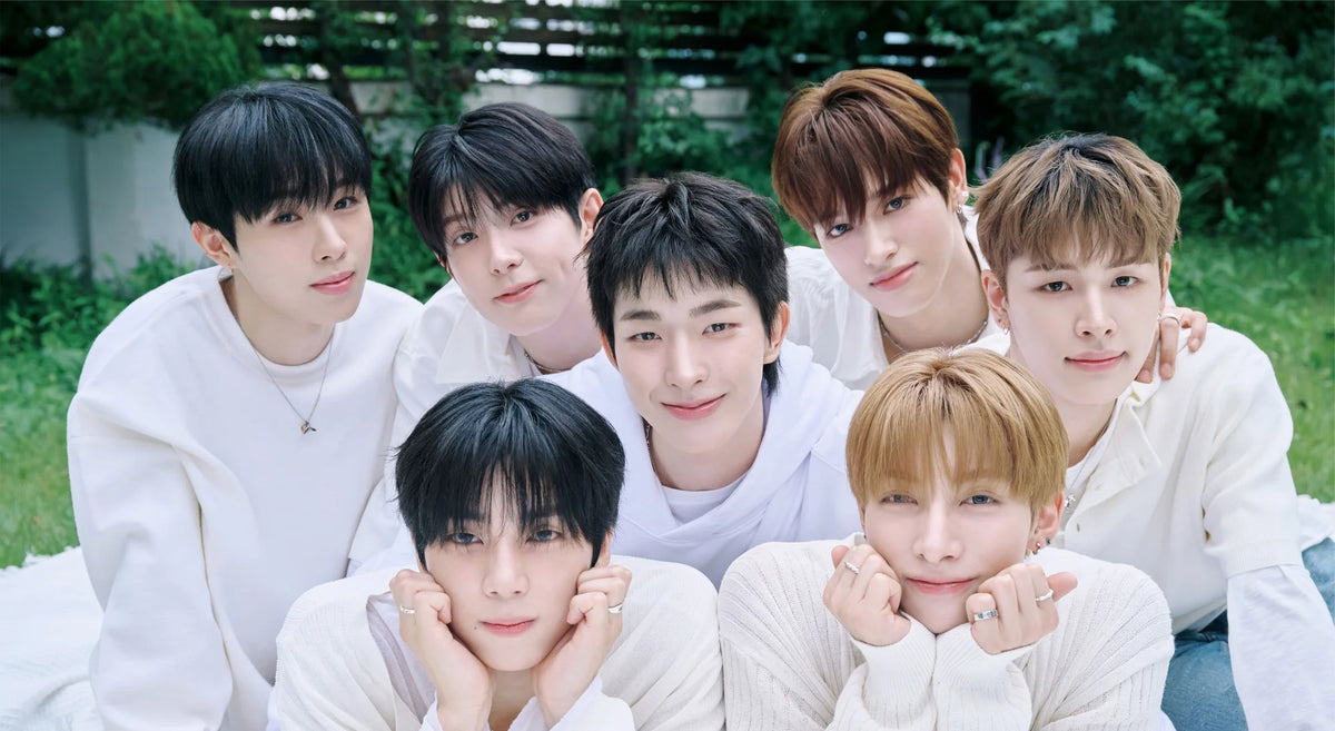 NEXZ: Tomoya, Yu, Haru, So Geon, Seita, Hyui und Yuki