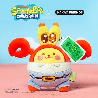 KAKAO FRIENDS - SpongeBobXFriends Baby Porte-cles Peluche Muzi