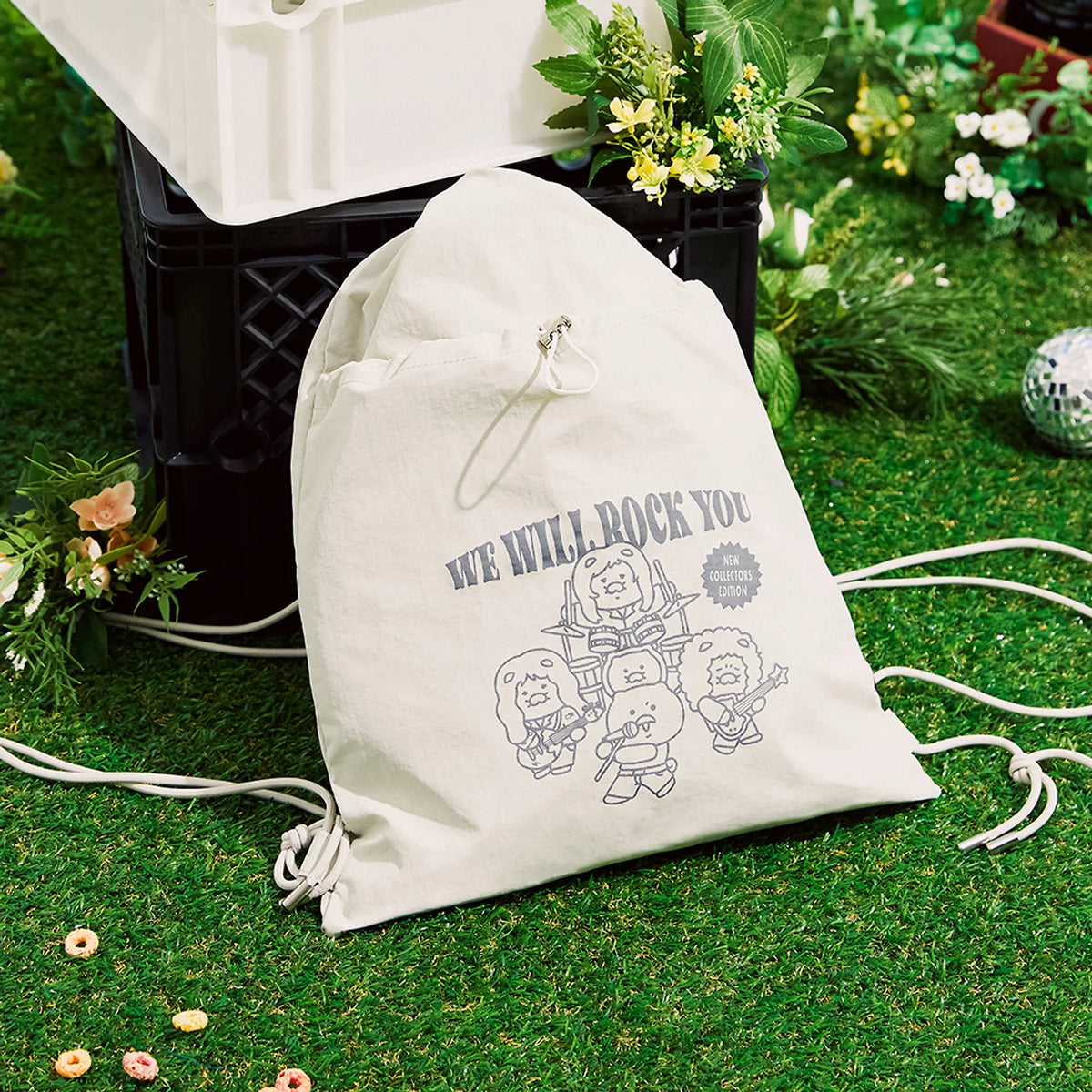 Gym Sack Queen X Friends Rock Gym Sack Chunsik - Kakao Friends