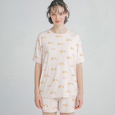 KAKAO FRIENDS - Chunsik T-shirt Rose