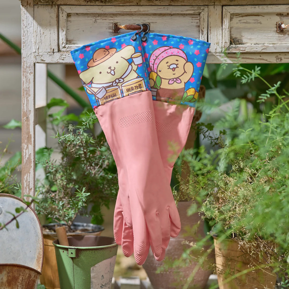 Gants Ménagers Pompompurin X Friends Gants Ménagers - Kakao Friends