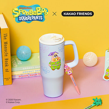 KAKAO FRIENDS - SpongeBobXFriends Tumbler Little Apeach&Baby Chunsik