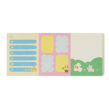 KAKAO FRIENDS - Friends Vert 3Bloc-notes Chunsik