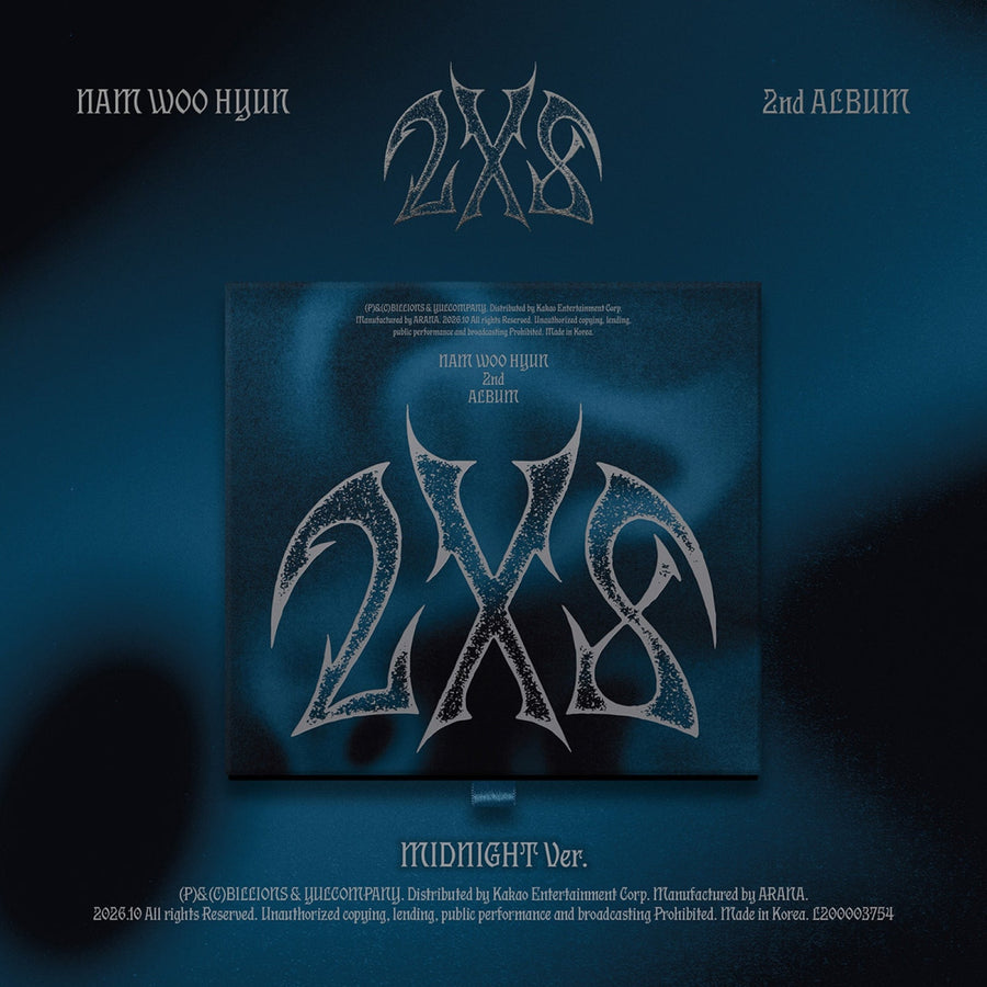 Nam Woo-hyun - 2X8 - MIDNIGHT Ver. - Album Régulier