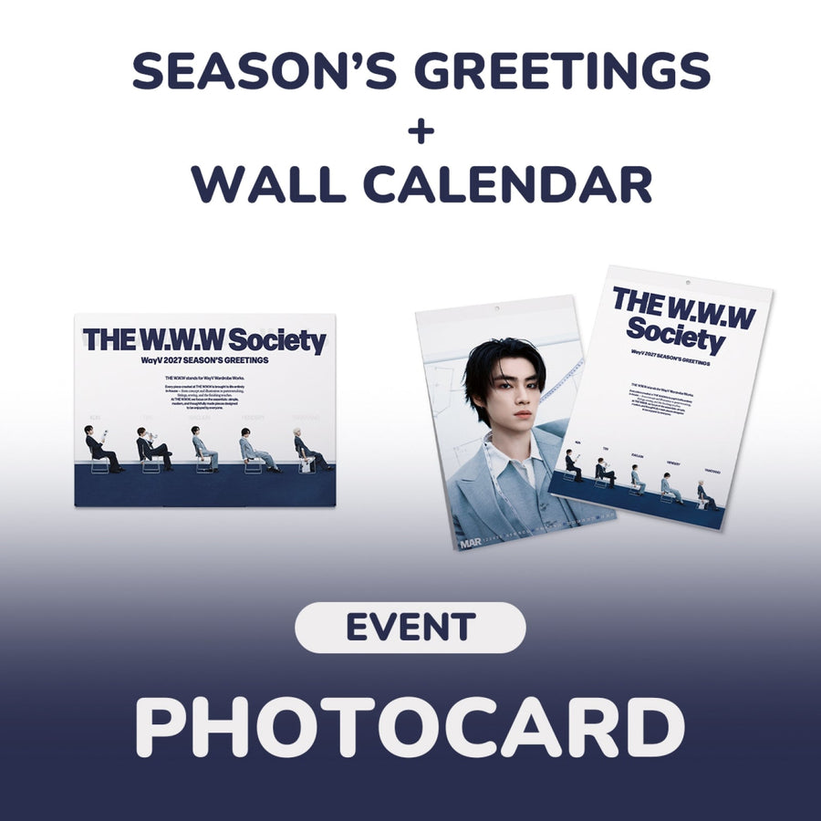 WayV - 2027 Season's Greetings + Wall Calendar Set
