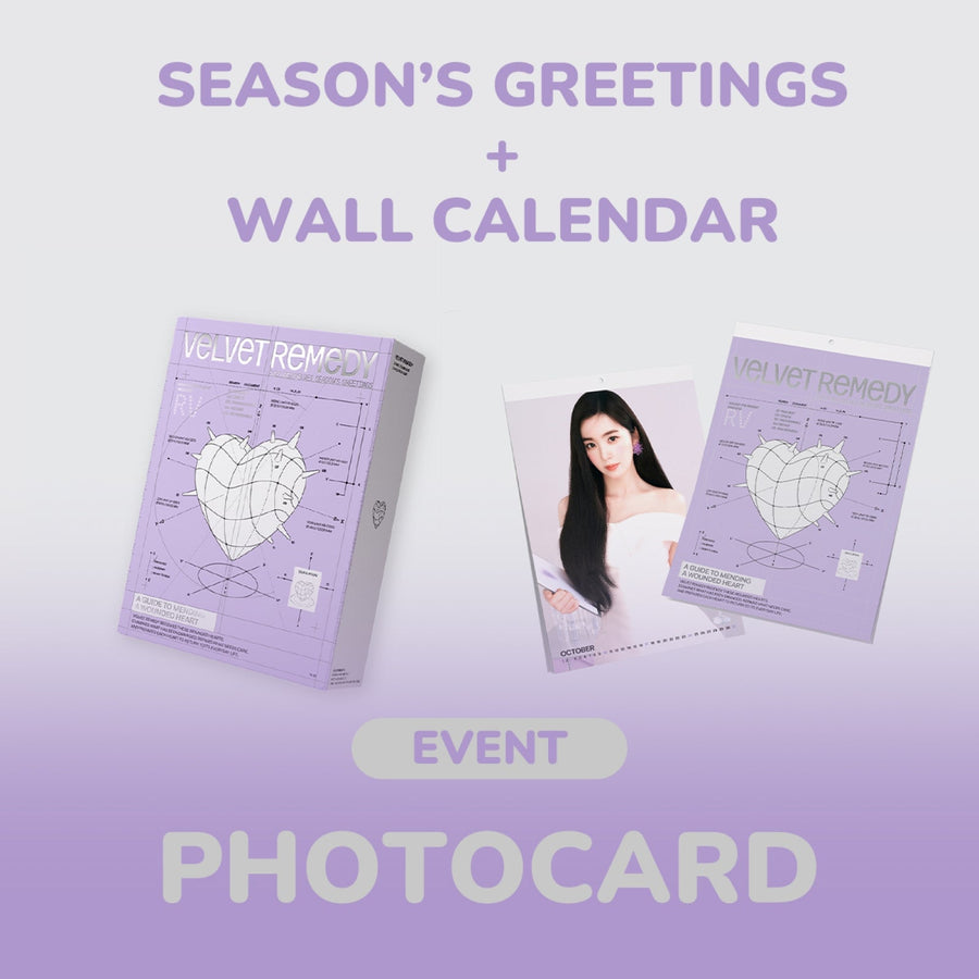 Red Velvet - 2027 Season's Greetings + Wandkalender - Set Event