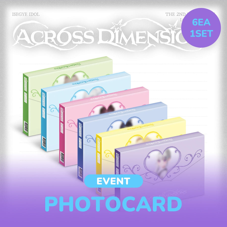ISEGYE IDOL - Across Dimensions - Mini Album (LOVE LETTER Ver.) (6-Album Set)