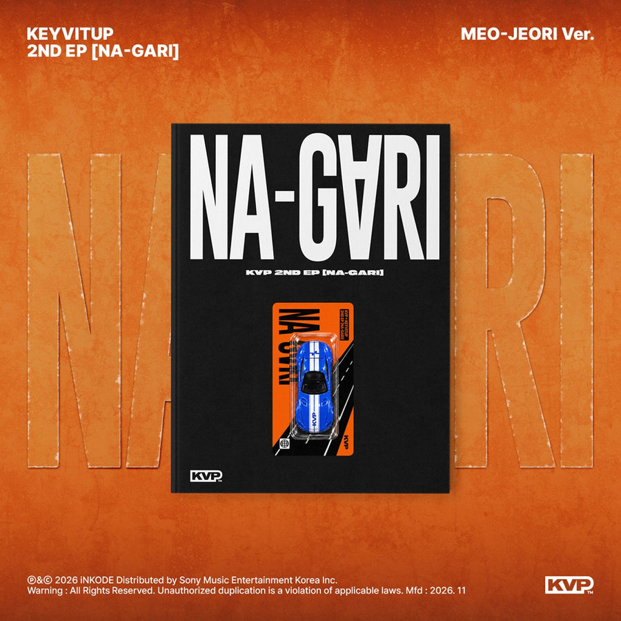 KEYVITUP - NA-GARI - 2e EP Album (MEO-JEORI Ver.)