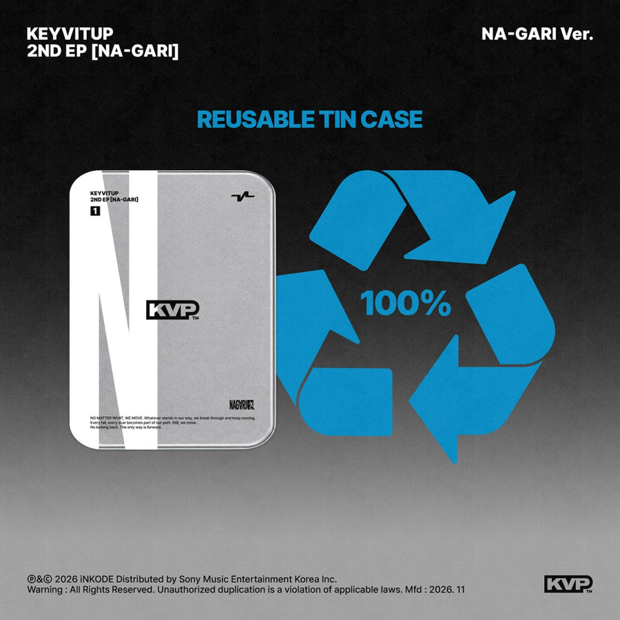 KEYVITUP - NA-GARI - 2e EP Album (NA-GARI Ver.)