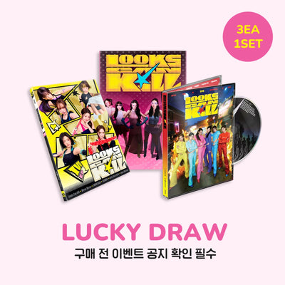 IVE - Looks Can Kill - Set de 3 Versions - EP Album
