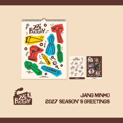 Jang Min-ho - 2027 Season's Greetings - Calendrier mural et stickers