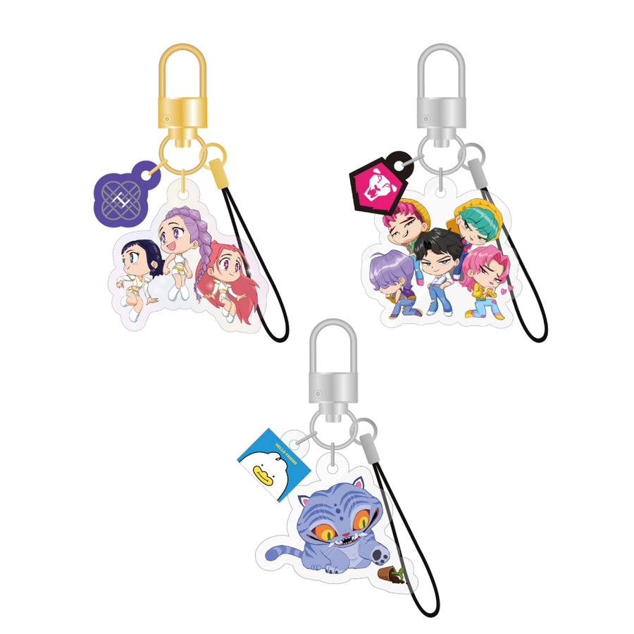 KPop Demon Hunters - Official Lightstick Keyring Charm - Select Version - Merch