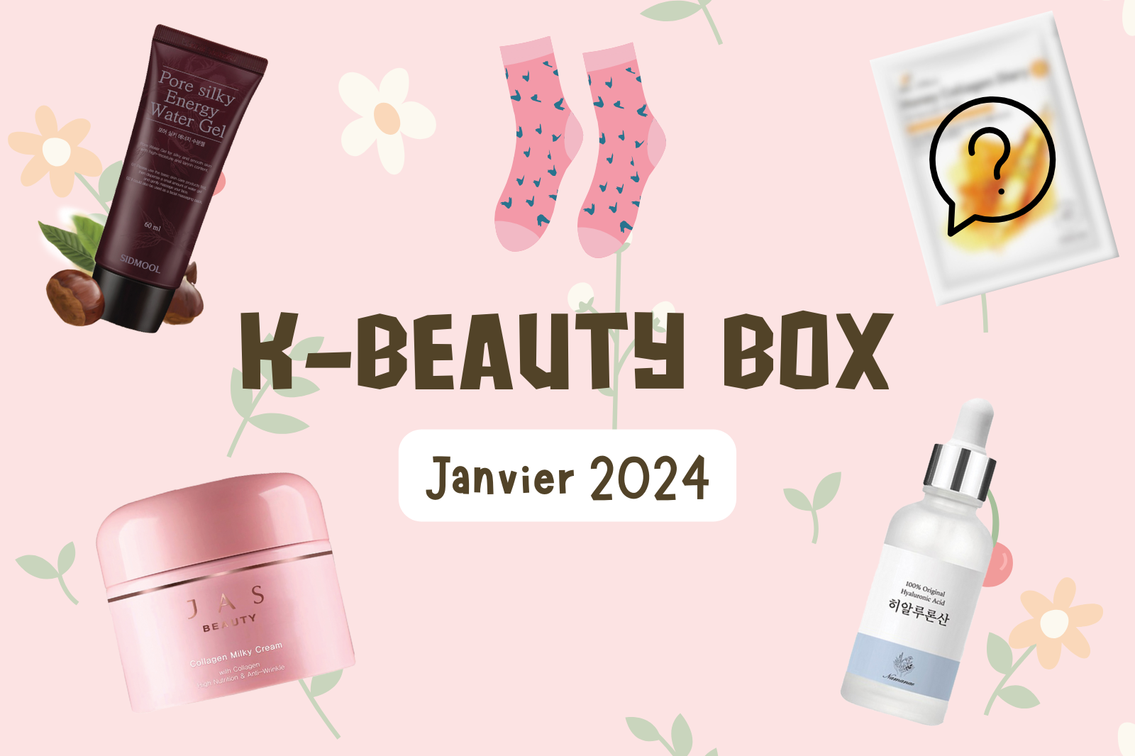 Kbeauty Box de Janvier 2024