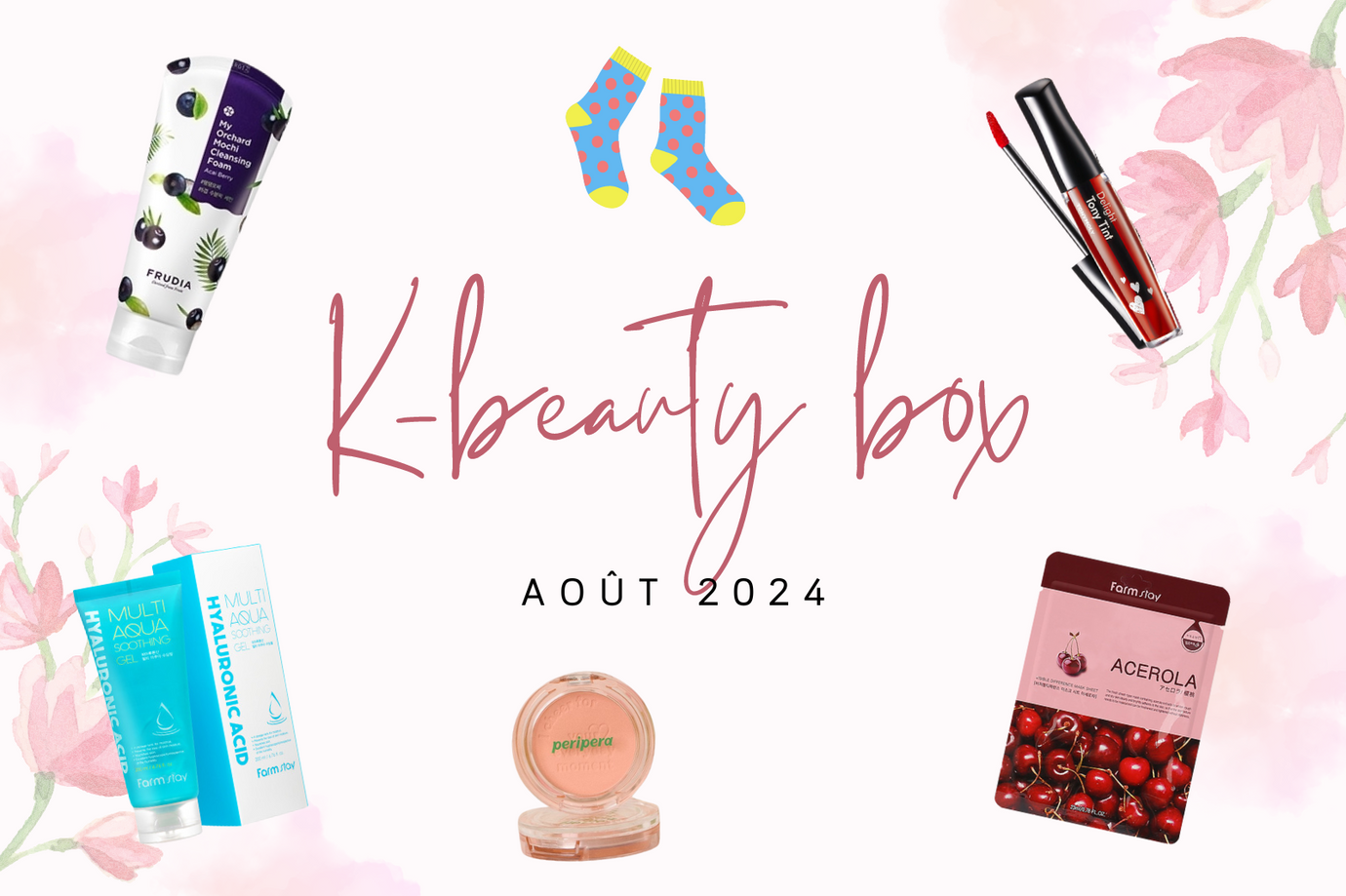 K-beauty Box d'Août 2024 – Ma Petite Coree